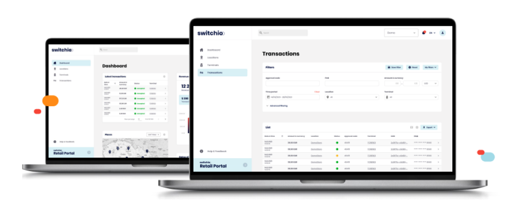 Switchio Retail portal