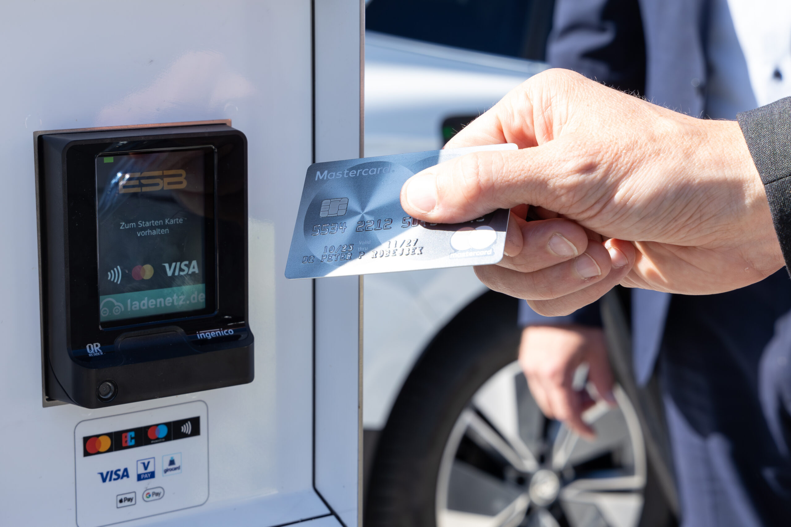 EV charging payments